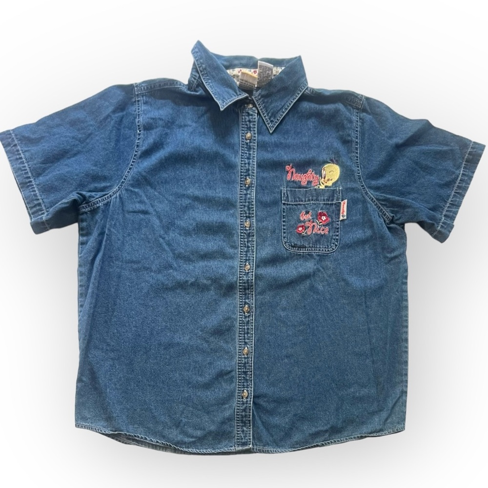 Vintage Looney Tunes Button Down